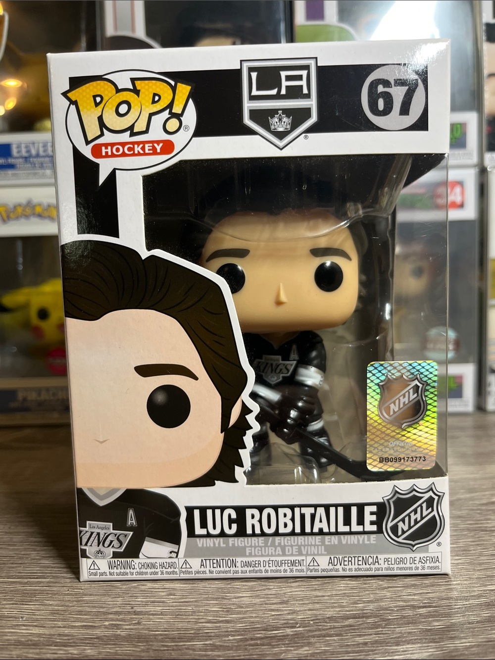 Funko Pop! Hockey Luc Robitaille - Black, White & Silver